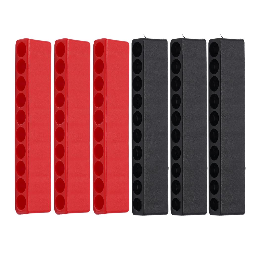 Store Screwdriver Bit Holder 1/4 Hex Shank 10 Hole Organize Drill Bits