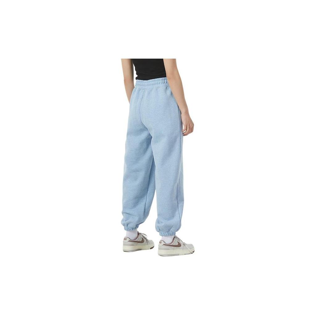 Jordan Pantaloni Jogger in Maglia con Coulisse Monocolore da Donna Fondo Blu-Grigio FB5114-437