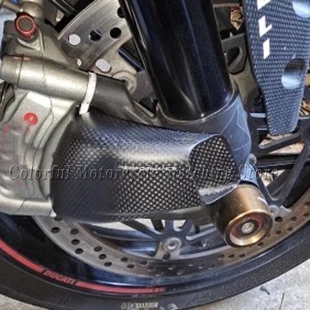 Motorcycle Air Ducts Brake Caliper Radiator Cover For DUCATI PANIGALE V2 899 959 1199 1299 Hyper 950 Multistrada V4 Carbon Fiber
