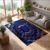Chelsea FC bedruckter Flanell-Teppich rutschfest weicher Polyester-Bodenbelag Indoor Dekorationsmatte für Schlafzimmer Wohnzimmer Sofa Spielzimmer Heimdekoration