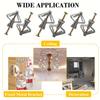30/50 set of gypsum board expansion screws, expansion tubes, plastic plugs, butterfly type self-tapping screws