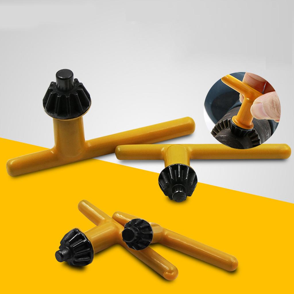 Upgrades Drill Chuck Wrench High Carbon Steel Manual Tool Precisions Chuck Tool for Precision Hand Tool Application