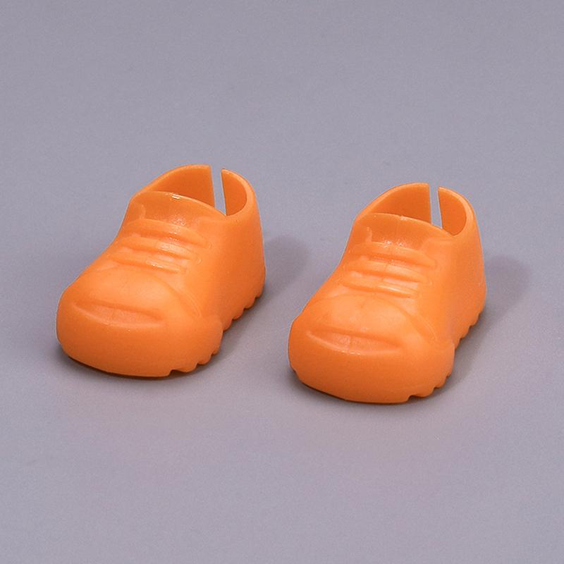 15/17cm Boty pro panenky Plastové mini boty pro panenky Mini prstové boty Oděvní doplněk pro 6,9palcové panenky Slepá krabička panenka