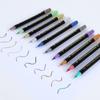 Food Coloring Pens Color Double Sided Edible Food Coloring Marker with Fine and Thick Tip Food Grade Marker for DIY