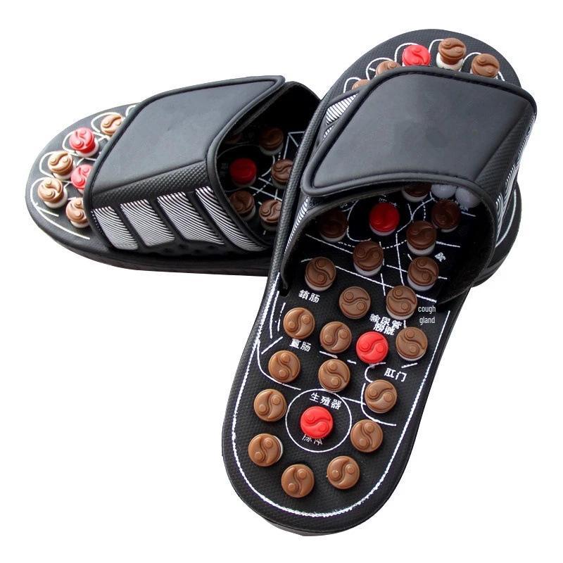 Penghang Acupressure Massage Slippers for Men & Women - Spiky Sole for Health & Comfort Use at Home