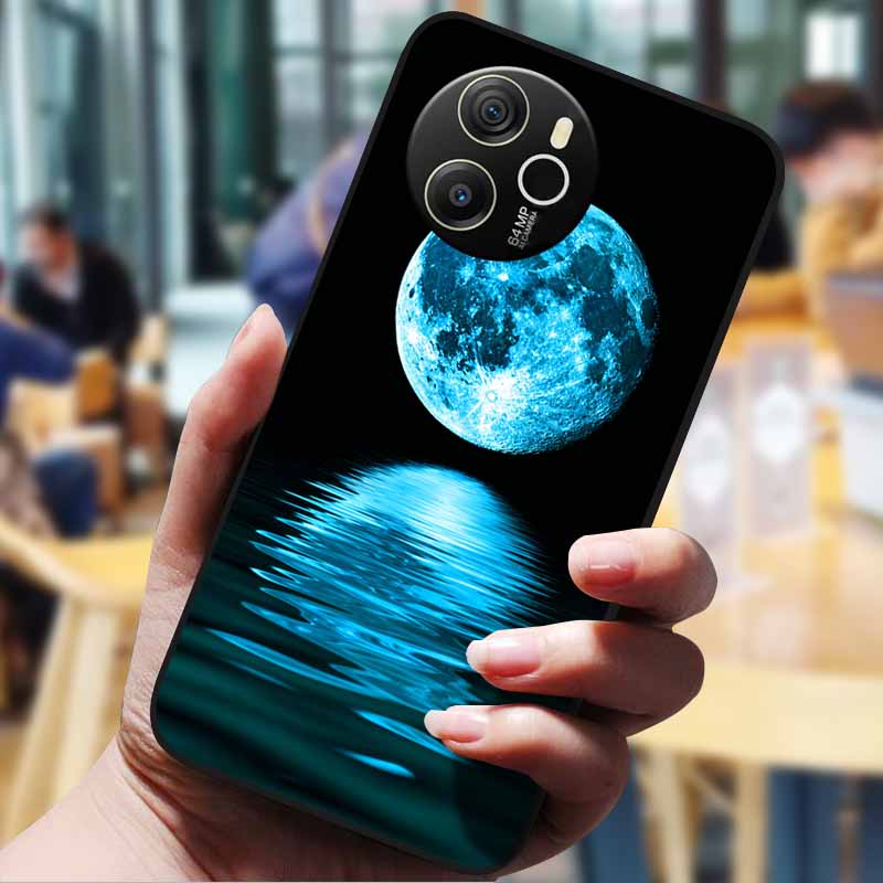 For Blackview Shark 8 Case 6.78" Cartoon Painted Cover Lovely Case Soft Silicone Protect Cover For Blackview Shark8 Cases Bumper