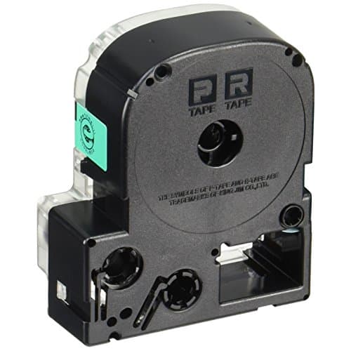 King Jim [Genuine] Tepra PRO Tape Cartridge Index Label 24mm Green Label/Black Letters Length 8m SCY24G