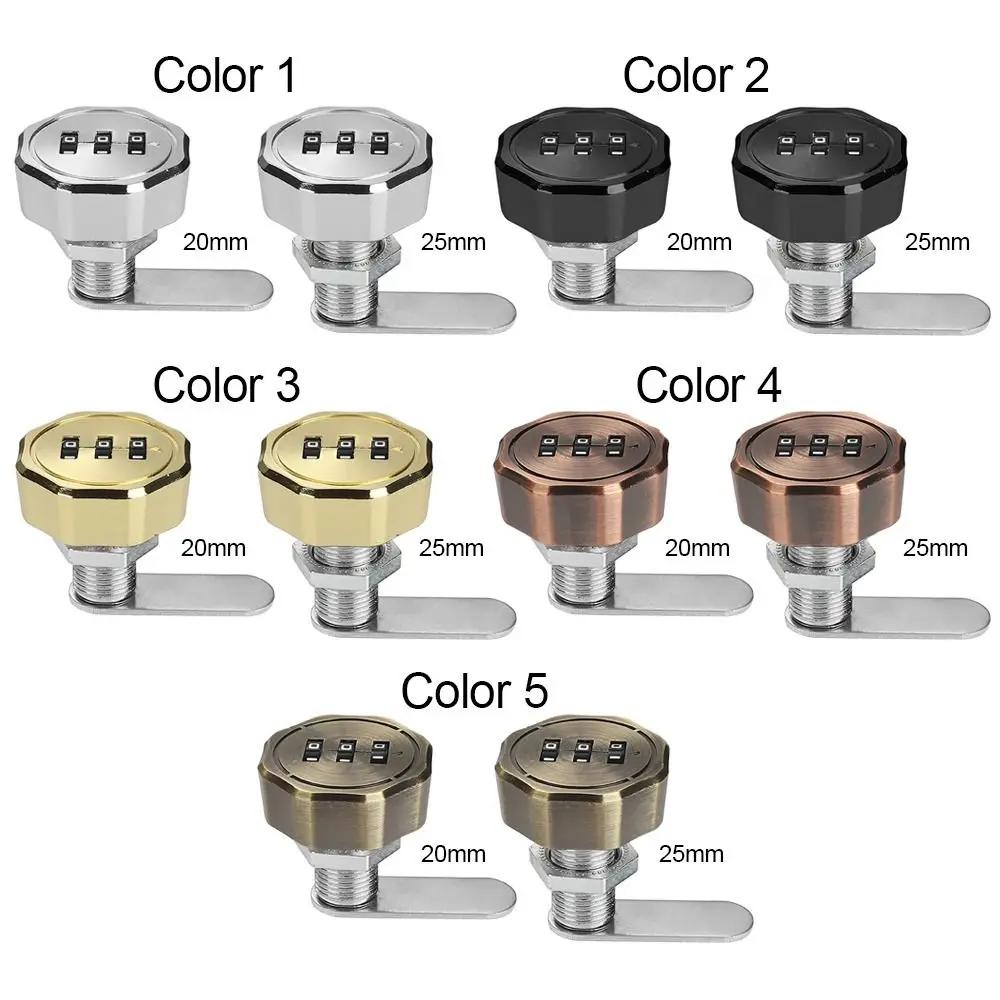 Password Locker Cabinet Mailbox Password Locker 3 Digital Code Combination Lock Cupboard Drawer