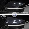 For KIA EV6 2025 2025 Car Side Wing Mirror Cover Rear View Mirror Shell Caps Case ABS Car Exterior Accessories