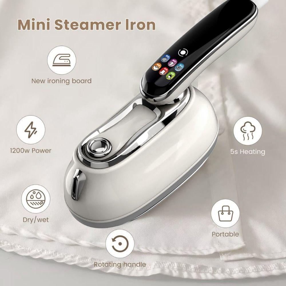 2-In-1 Design Steam Iron Handheld Handheld Steam Engine Iron Garment Steamer  Home Use