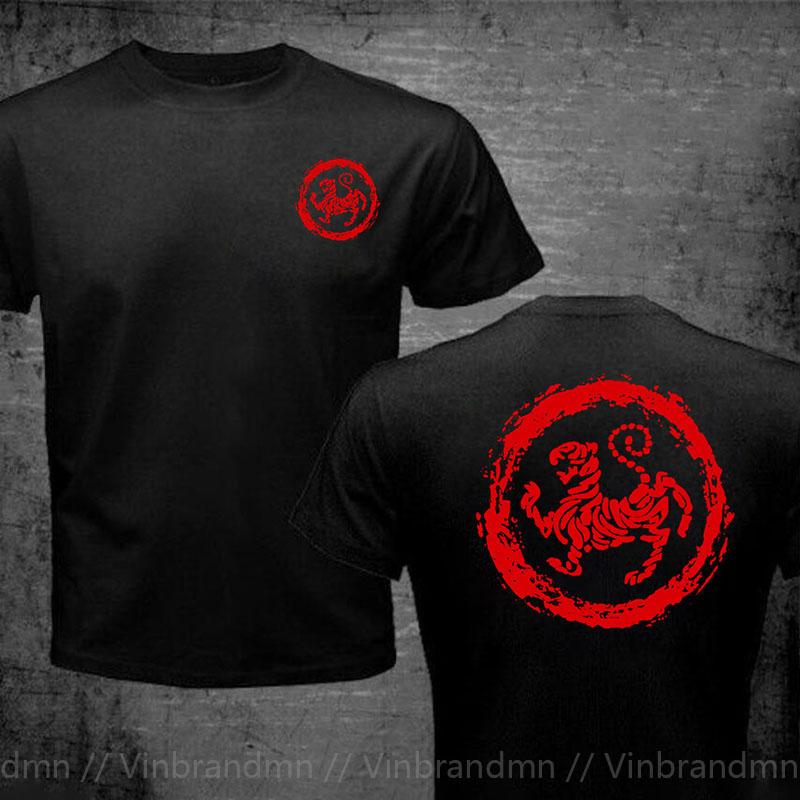 Shotokan Karate T Shirt Unisex Japanese Kung Fu T Shirts Short Sleeve Oneck Cotton Unisexs Shotokan Tiger Tshirt Tops Unisexs Tshirt