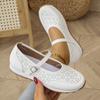 Women's Shoes Summer Hollow Out Mesh Shoes Casual Single Shoes Non Slip Women Sneaker Flats Ladies Loafers Zapatos Mujer