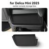 For 2026 Mitsubishi Delica Mini Center Console Silicone Mat – Anti-Slip Dashboard Pad Car Storage Organizer Tray for Keys