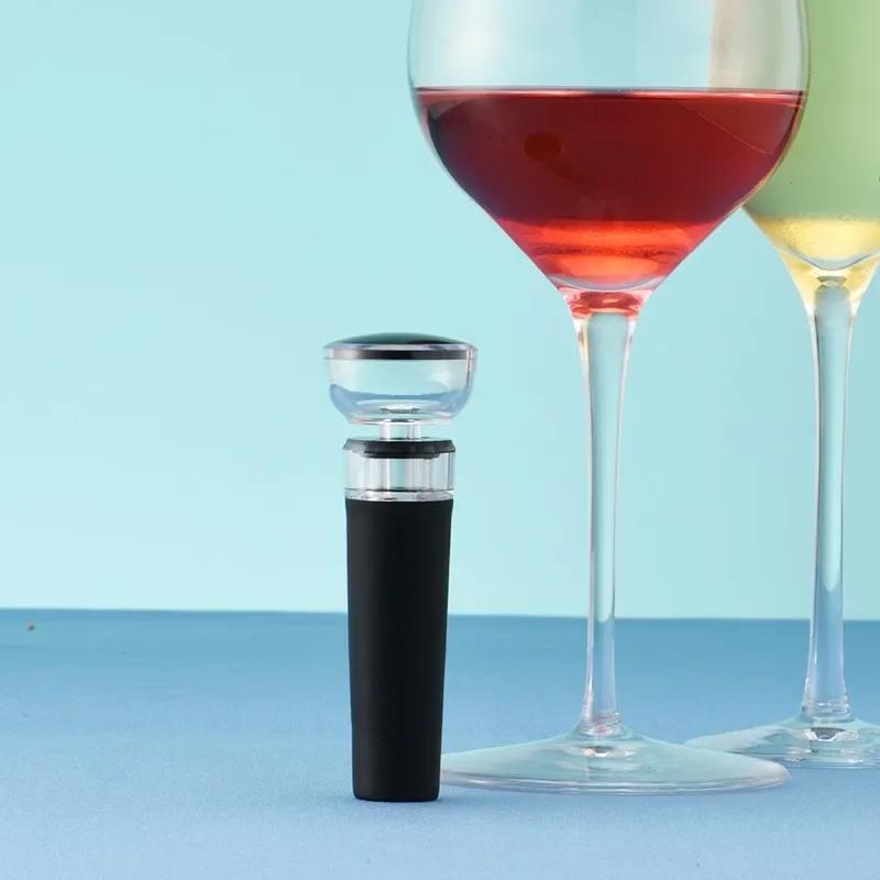 Leak-Free Wine Bottle Sealer Vacuum Pump Stopper Pourer Spout Decanter Wine Pour Aerator Wine Stopper Bar Accessories