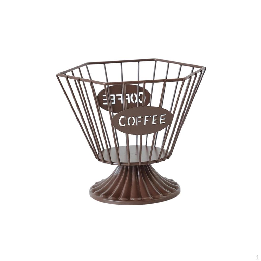 Capsule Holder Coffee Accessories, Basket Portable Sturdy Pod Storage Rack