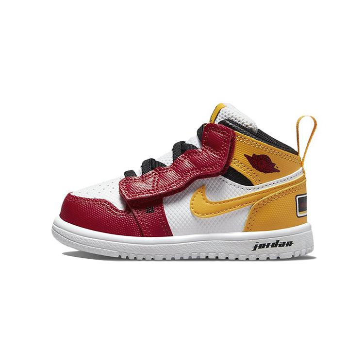 

New Jordan 1 Mid Alt Red Gold White TD DJ6250-067 21