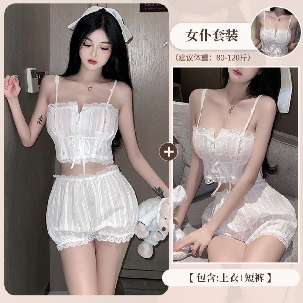 Zimei Night Crisp's New Sexy Underwear, Suspenders, Chest Wraps, Pajamas, Pajamas, and Court Women's Sexy Nightgowns Are Sent On Behalf of Others.
