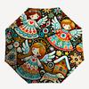 1pc Angelic Winter Automatic Umbrella High Quality Canopy, Portable Folding Umbrella With, Ideal Gift for - Travel, Everyday, Formal Events, Stylish A