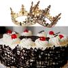 1Pc Metal Crown Cake Topper Gold Color Cake Decorative Topper Wedding Princess Birthday Baby Cake Dessert Decoration Flags