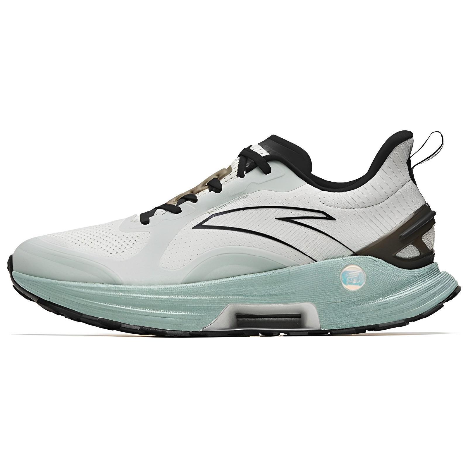 

Anta Gen 3.0 Comfortable Slip Resistant Lightweight Rebound Low top Running Shoes Men s White Gray Green 112315580-2 42