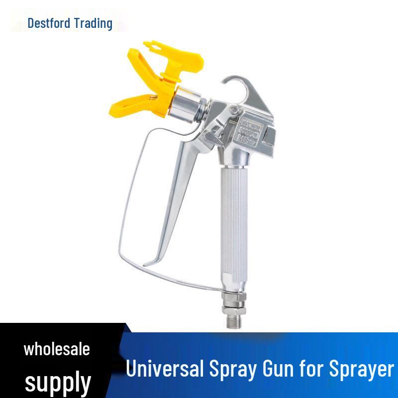 High-Pressure Airless Spray Gun Nozzle for Latex Paint & Putty