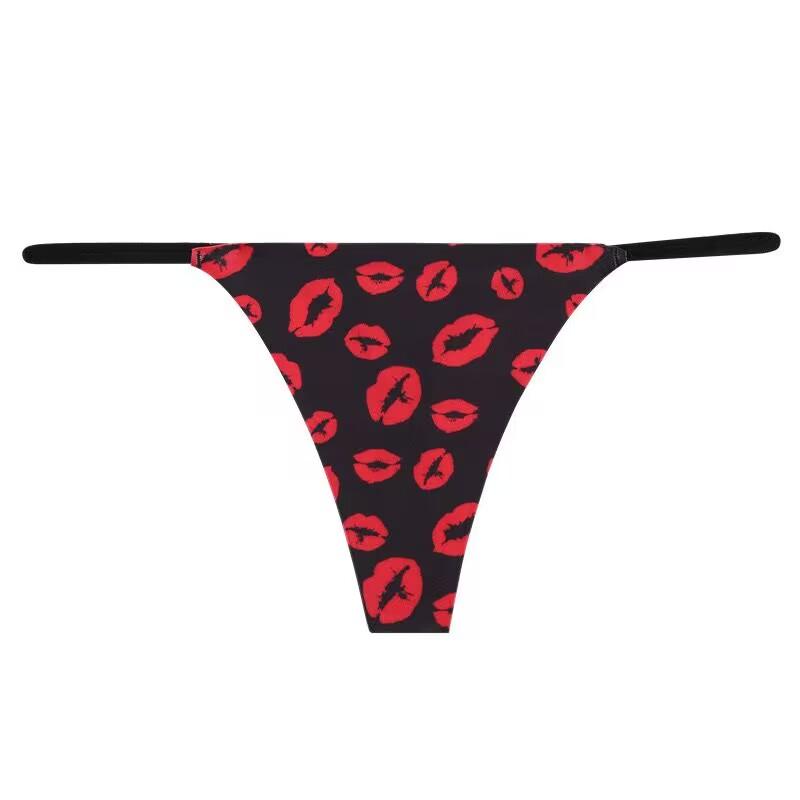 

Стринги женские тонкие бретели с низкой талией и высокими трусиками сексуальное нижнее белье женские трусы с Т-образной спинкой удобные M