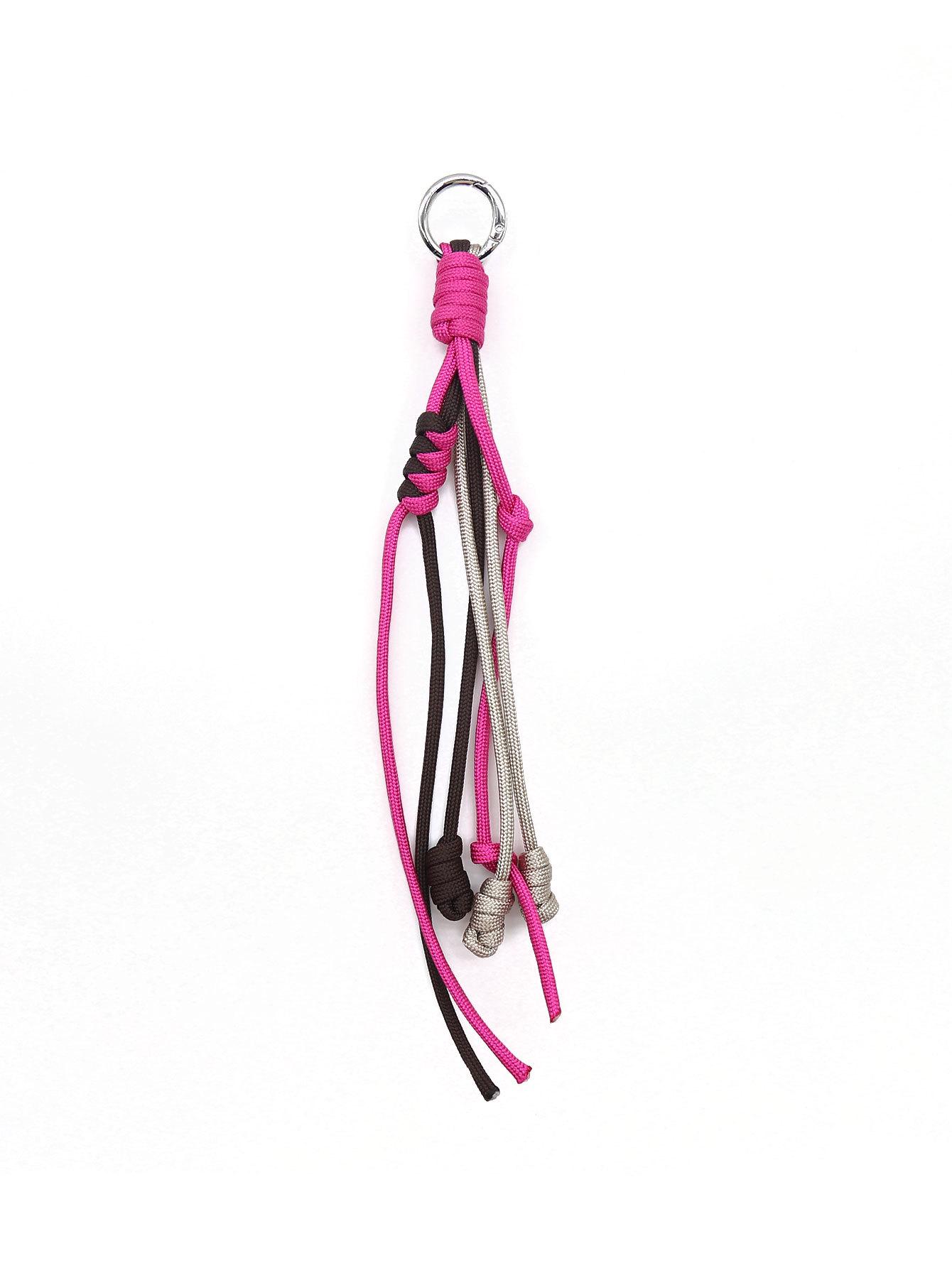 Bohemian Style Hand-Woven Polyester Keychain Bag Pendant