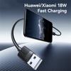 USAMS SJ779 U94 1m USB-A to Micro USB 2A 18W Fast Charging Cable Data Sync Cord for Android Phones