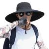 Men Large Brimmed Quick Drying Bucket Hats Fishermen Caps Outdoor Casual Cap Men Sunscreen Hat Outdoor Adventure Hat