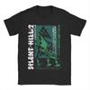Silent Hill Horror Game Printed Pure Cotton Tshirt Trendy Retro Dark Thriller Style Personalized Wearing Pure Cotton Tee Unisex