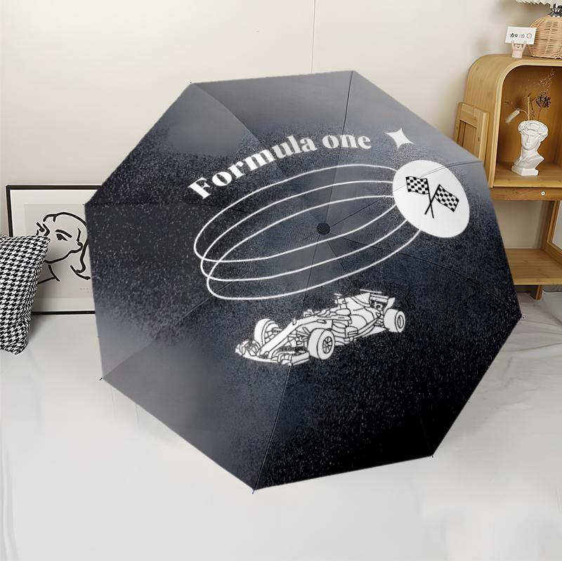 Formula 1 (50) Umbrella Sturdy Frame Suitable for Outdoor Activities Beach Travel Ideal Gift for All Seasons
