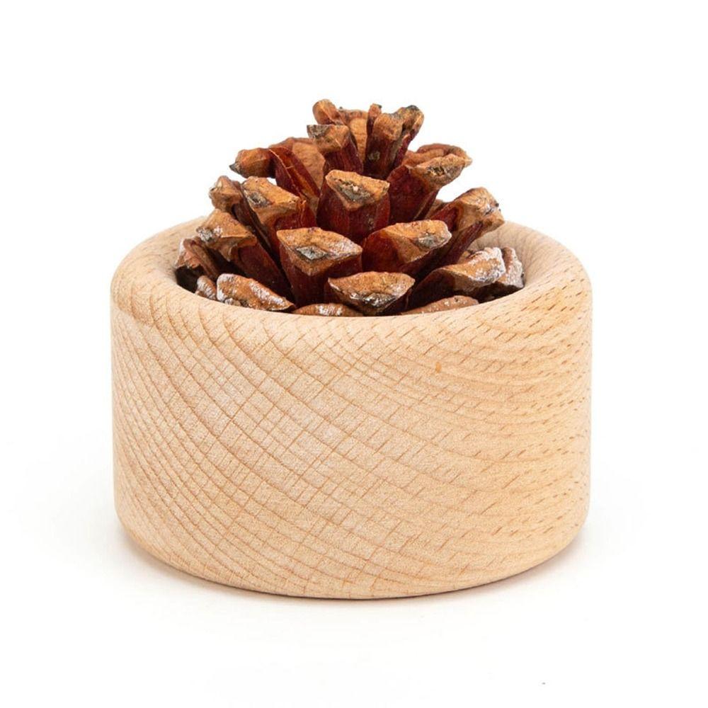 Long-lasting Floral Wooden Essential Oil Diffuser Slowly Volatile Eco-Friendly Fragrance Container Refreshing Sleep