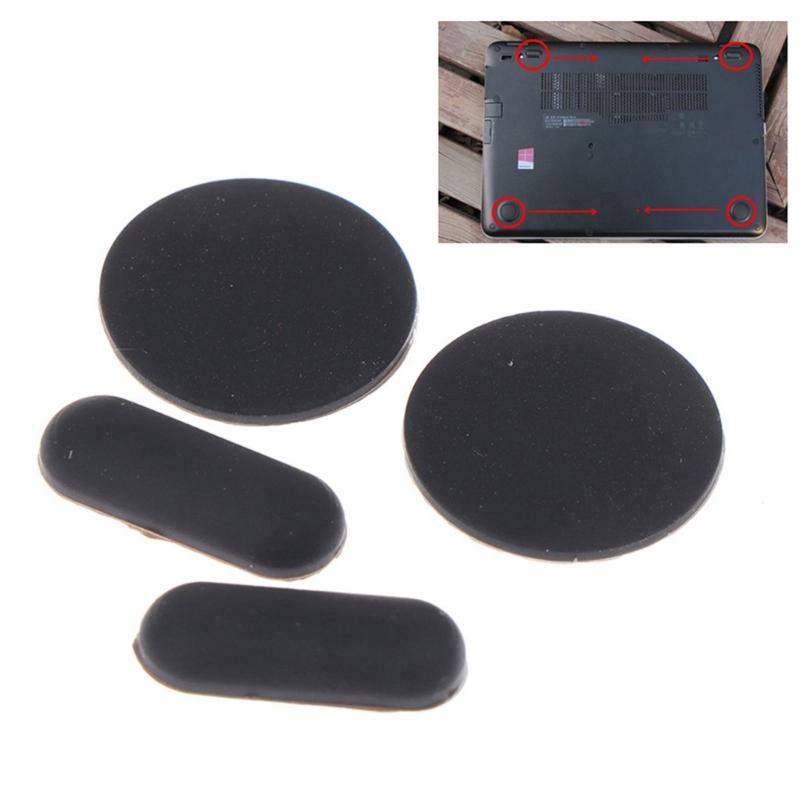 4Pcs Rubber Foot Bottom Case Foot Pad Replacement For 840 745 G3 820 725 850 755 Laptop Bottom Rubber Feet Cover