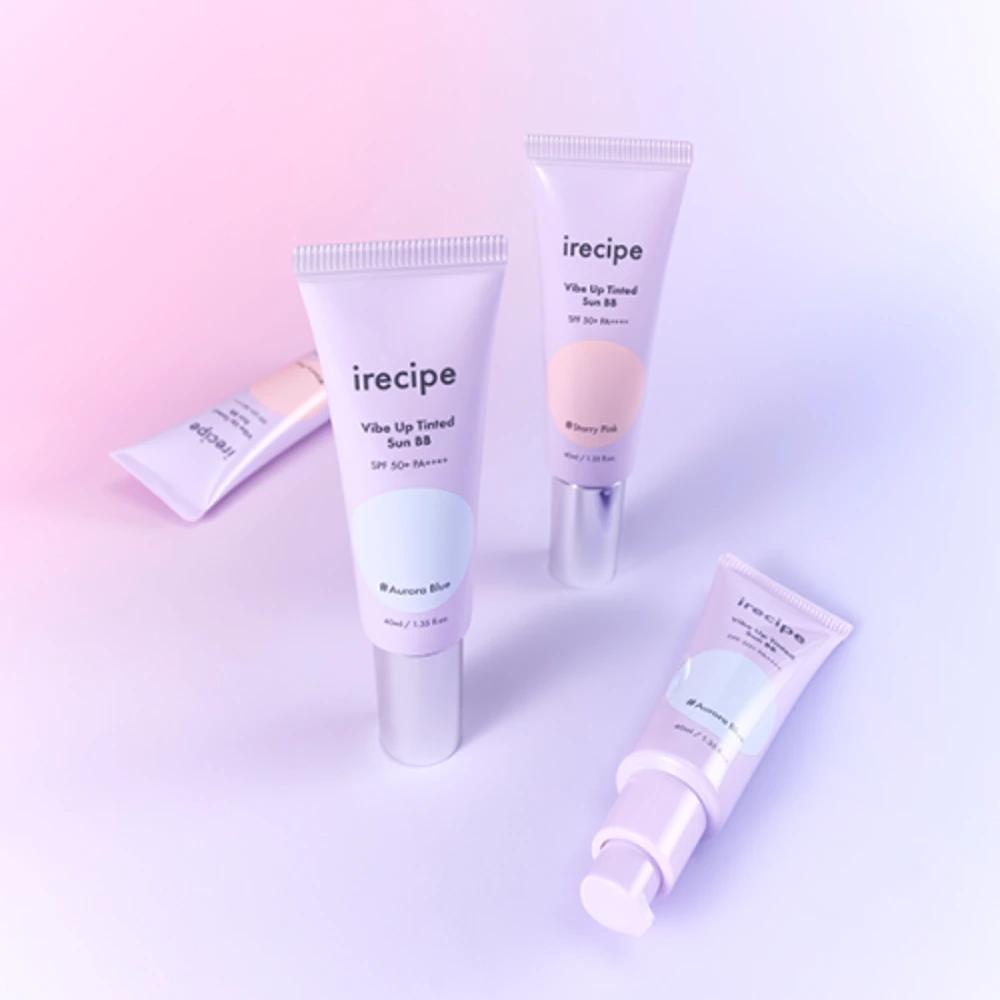 [N-Mix Jiwoo PICK] [2 Pack] Eye Recipe Vibe Up Tinted Sun BB Cream 40ml + 40ml