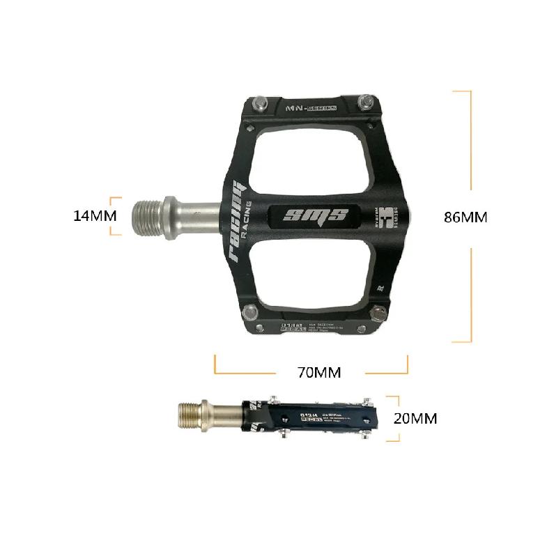 1 Pair Ultralight CNC Aluminum Alloy Mountain Bike Platform MTB 3 Bearings Non-slip Road Bicycle Pedal Cycling Parts