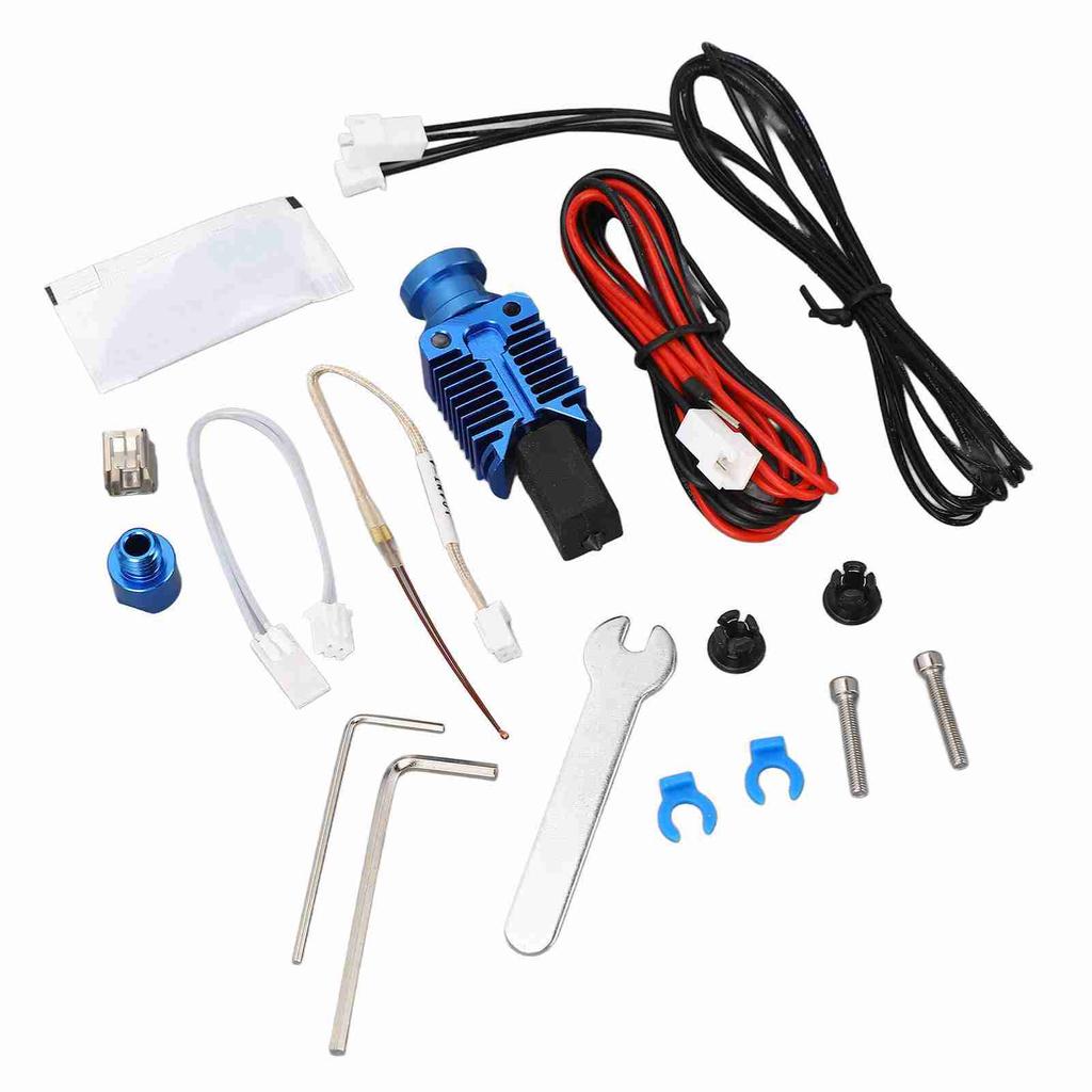 TZ End3 Extruder Head Kit High Speed 3D Printer Assembled Extruder Kit with 0.4mm Hardened Steel