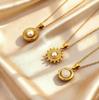 2026 Pearl Sun Zircon Clavicle Chain: Irresistibly Charming and Versatile Niche Design