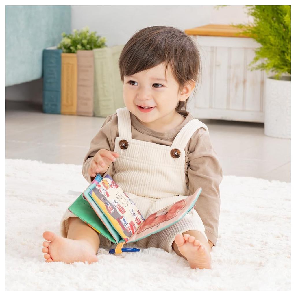 Flip and Fabric Book Tomica and Tom Peek-a-Boo