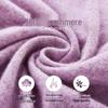 Zhaojun Women's Thickened Cable Knit Cashmere Sweater