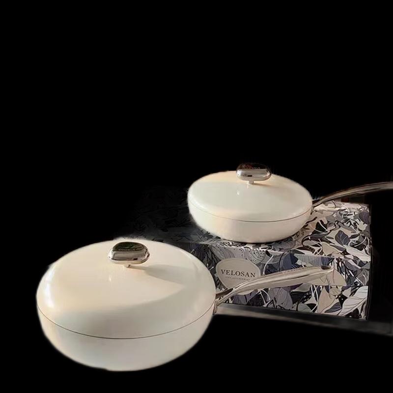 VELOSAN 32cm Non-stick Wok & Frying Pan 2-Piece Set