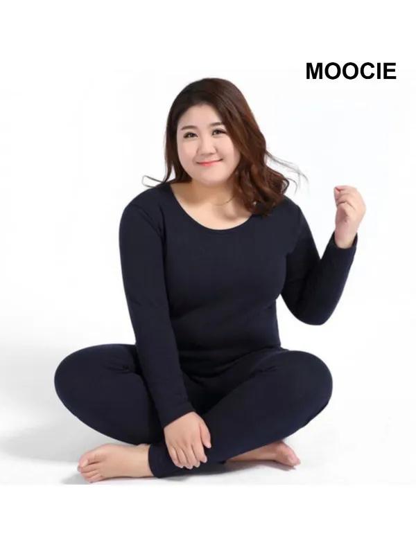 

Термобелье Женский Теплый Флисовый Пижамный Комплект Домашняя Одежда XL