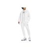 Nike Sportswear Logo Embroidered Breathable Zip Jacket Men Jackets White CW0300-100