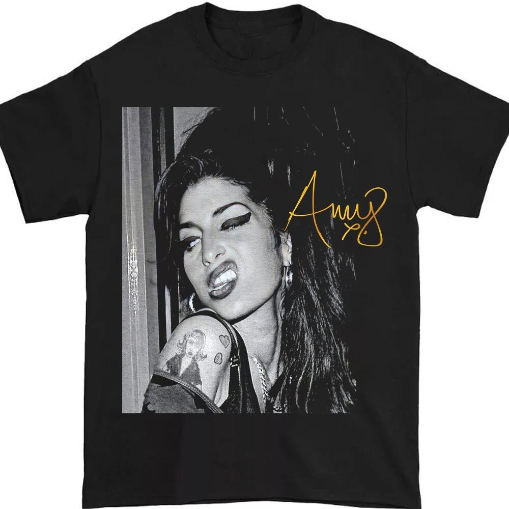 Классическая унисекс футболка Amy Winehouse S-5XL 12D376 S