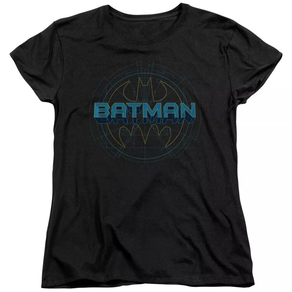 Batman  Bat Tech Logo  Women s T-Shirt M