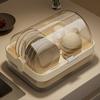 Kitchen Cupboards With Bowls And Chopsticks Storage Boxes Household Drain Bowl Rack With Lid For Dishes And Dish Racks