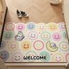 Cartoon Entry Silk Circle Floor Mat Cute Little New Entrance Door Porch Non-Slip Door Mat Can Be Cut Carpet