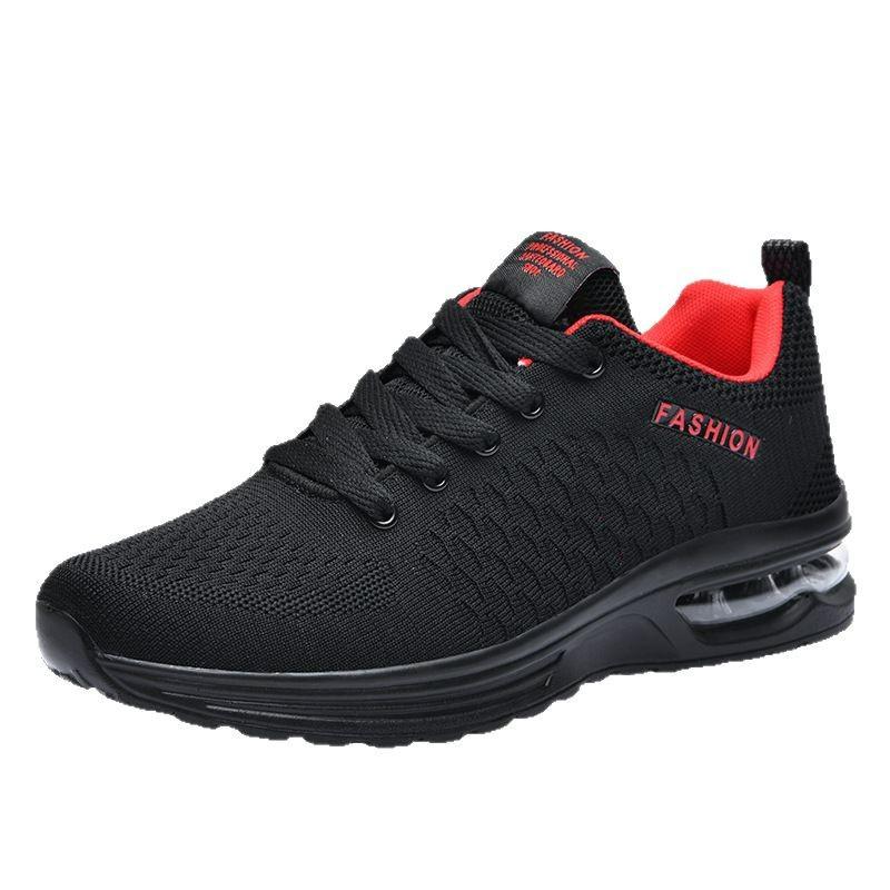 Fashion Plus Size 46 47 Mens Sports Shoes New Fashion Summer Black Sneakers Air Running Shoes Husband Chaussure De Course