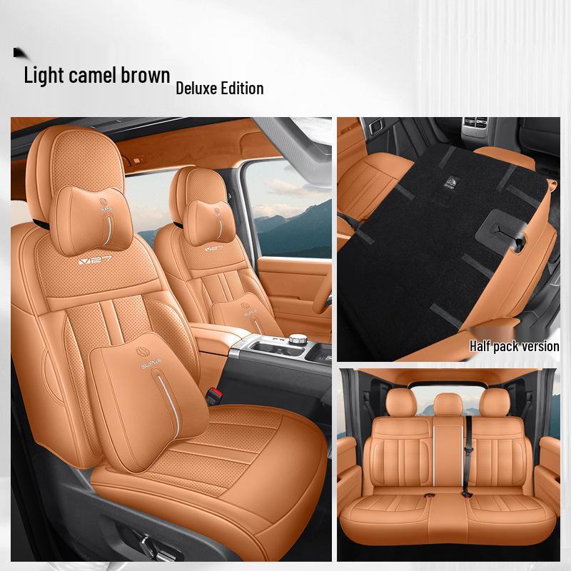 Durable Full Coverage Leather Car Seat Covers for 2026 Chery iCAR V27
