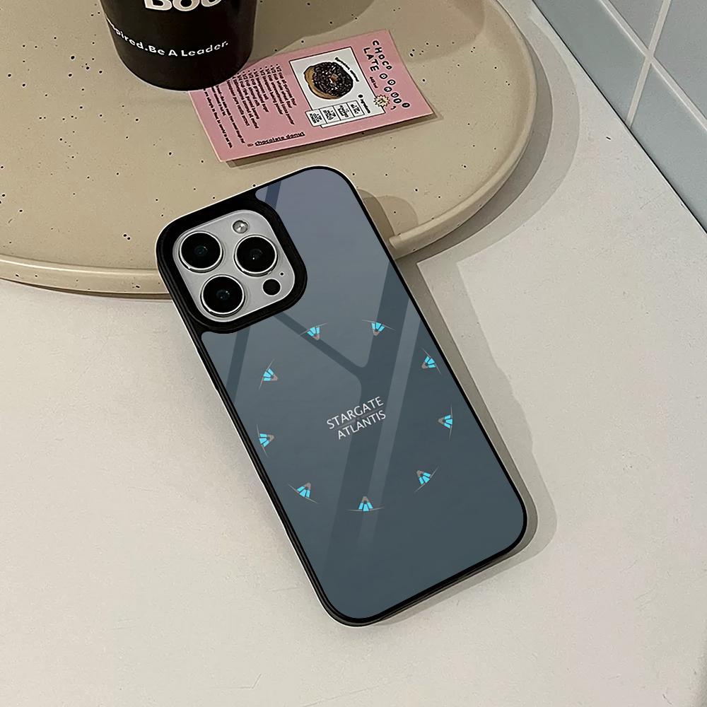 S-Stargate A-Atlantis Phone Case for Iphone 17 16 15 14 Air 13 12 11 Pro Max Mini Plus Fundas Shell PC+TPU Cover