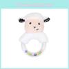 Baby Fox Rabbit Sheep Plush Rattle With Colorful Beads For Early Childhood Development
